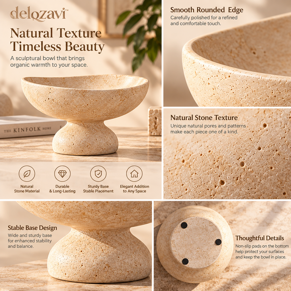 delqzavi™ Pedestal Accent Bowl — image 4