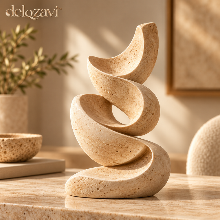delqzavi™ Stacked Curve Sculpture — image 1