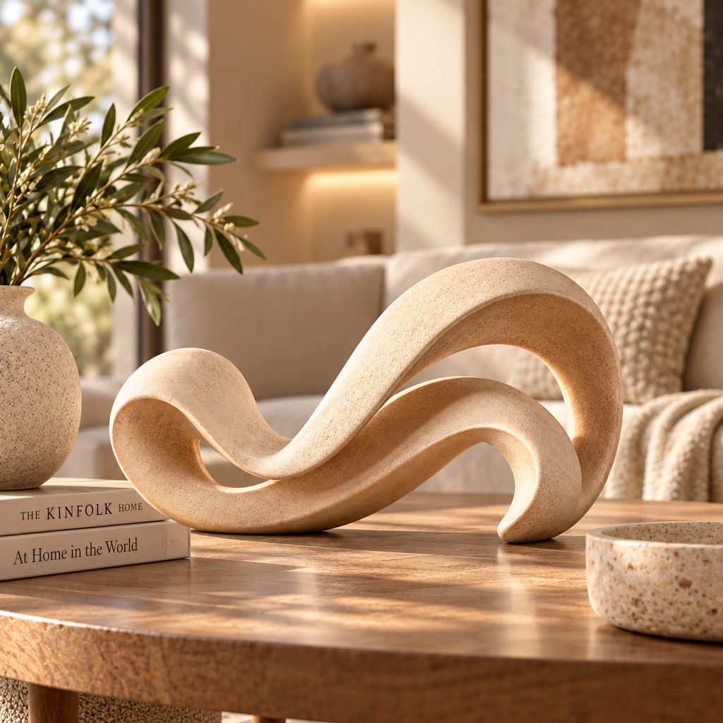 delqzavi™ Wave Accent Sculpture — image 3