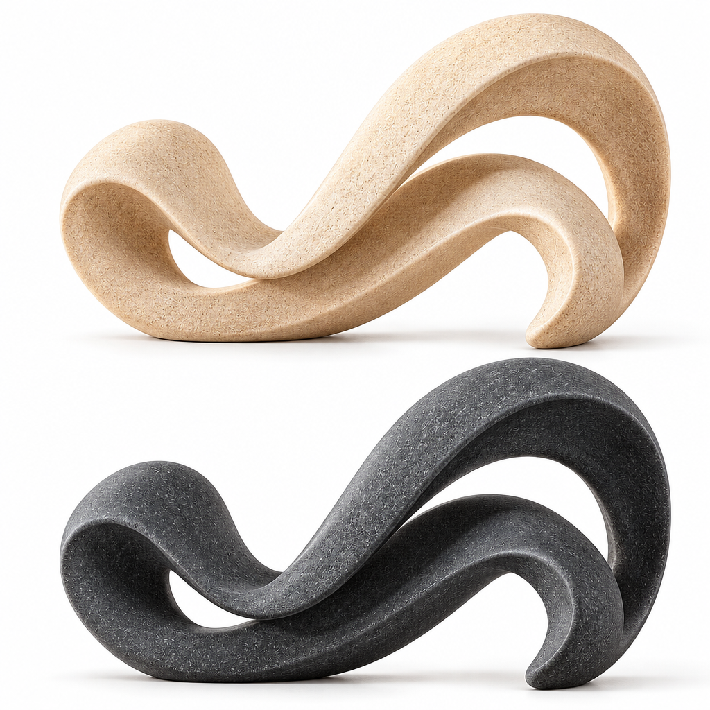 delqzavi™ Wave Accent Sculpture — image 5