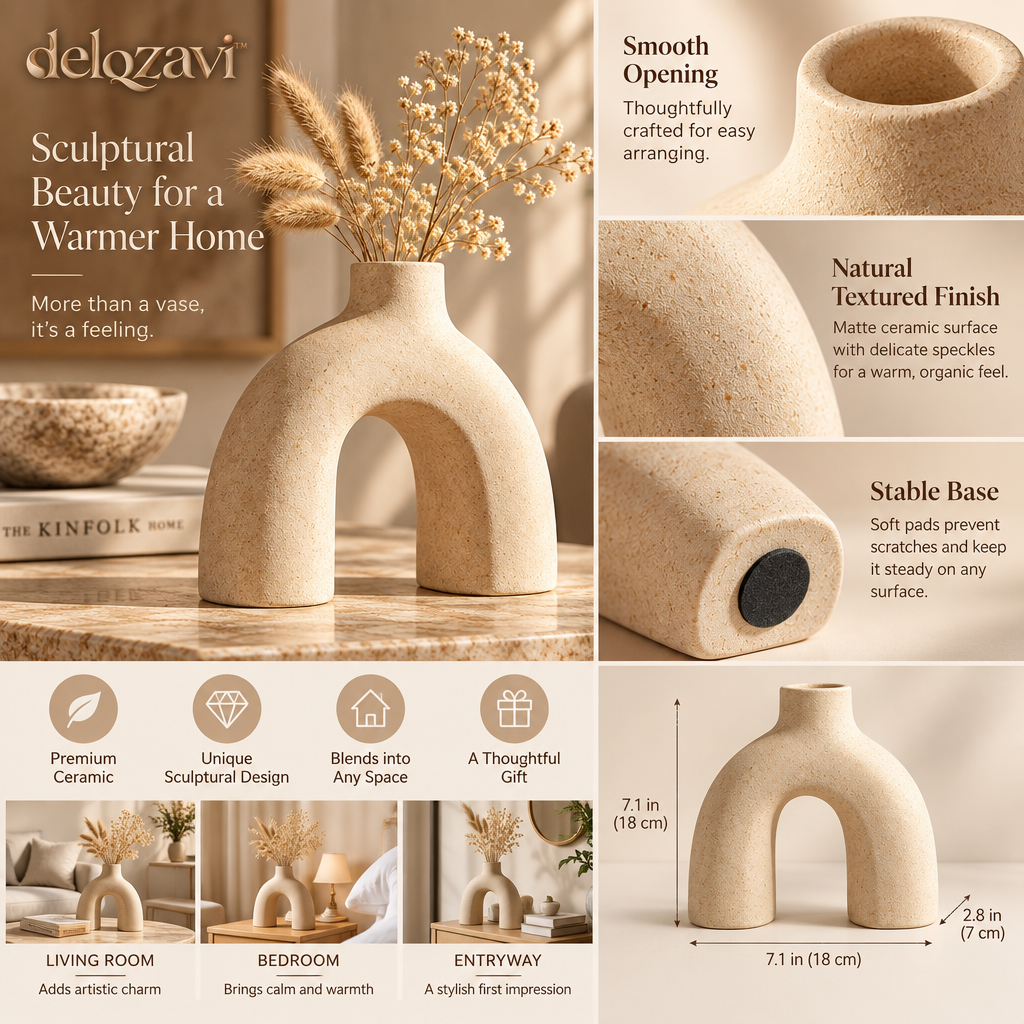delqzavi™ Hollow Arch Vase — image 5