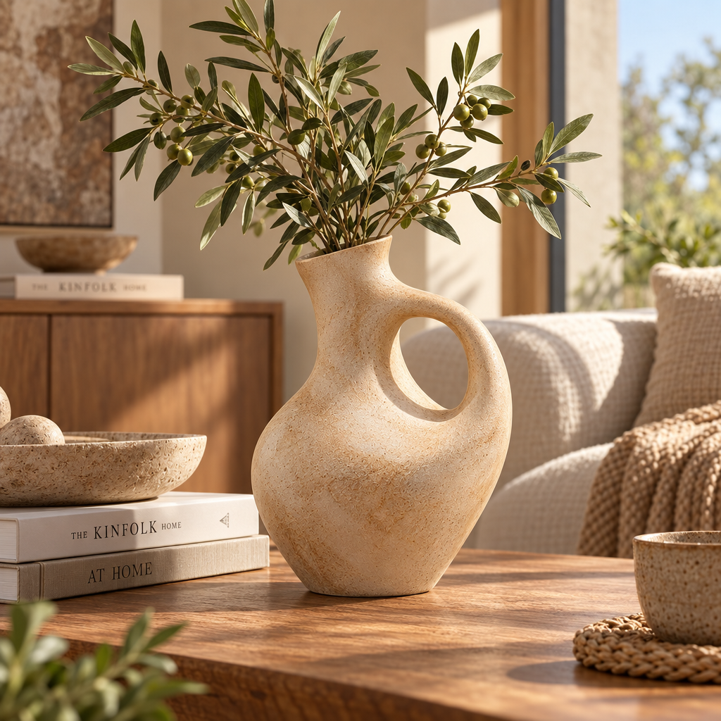 delqzavi™ Organic Handle Vase — image 3